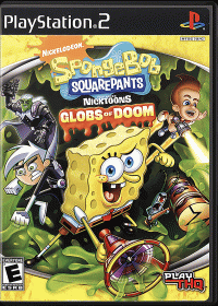 SpongeBob SquarePants featuring Nicktoons Globs of Doom PAL Playstation 2 PAL box art